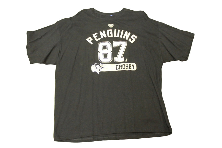 NHL Pittsburgh Penguins Men's Old Time Hockey Crosby Tee - XXLarge (Sale)