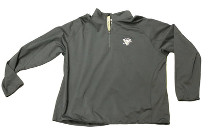 NHL Pittsburgh Penguins Men's Level Wear Longsleeve 1/4 Zip - XXLarge