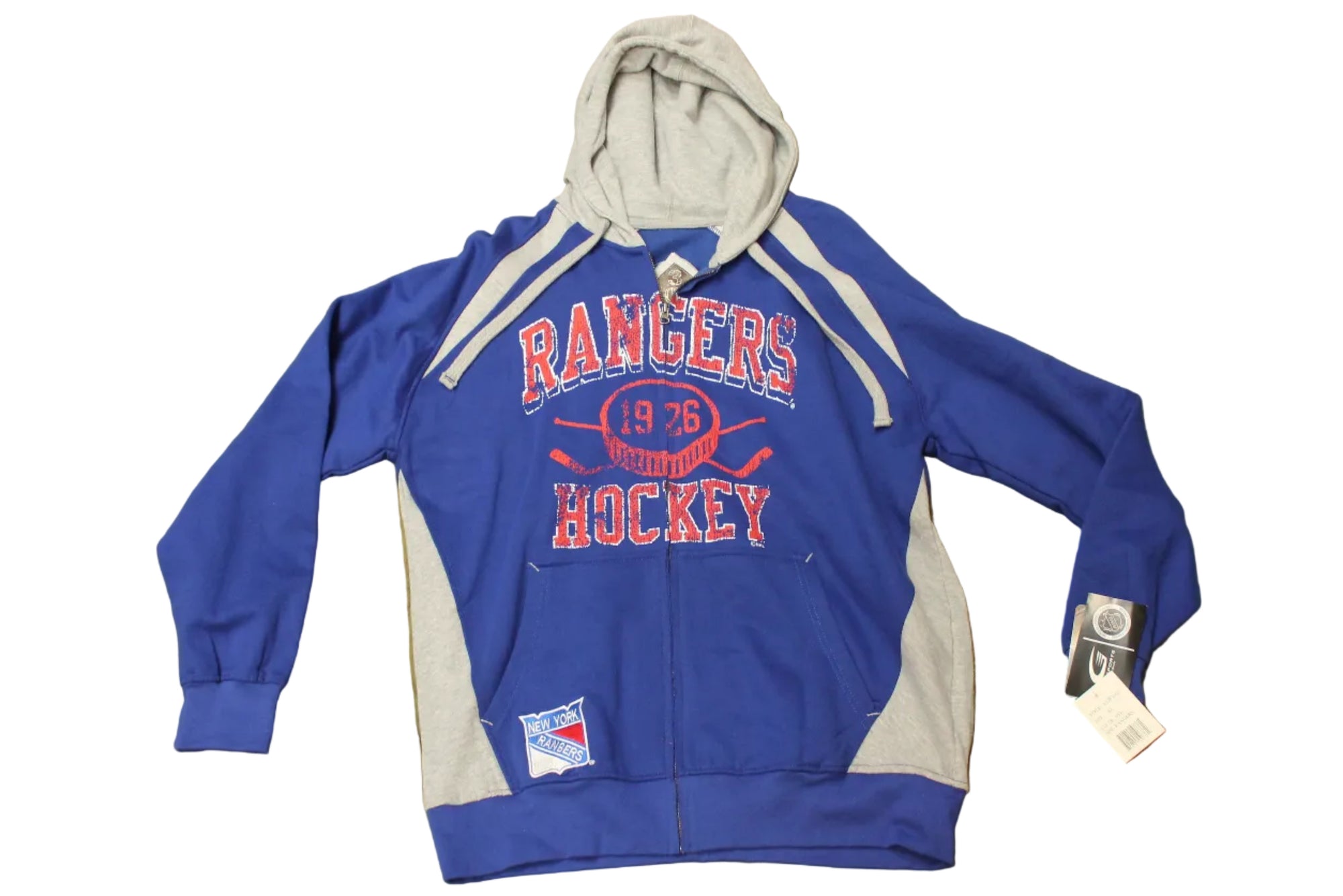 NHL New York Rangers Men's G-III Sports Zip-Up Hoodie - XL