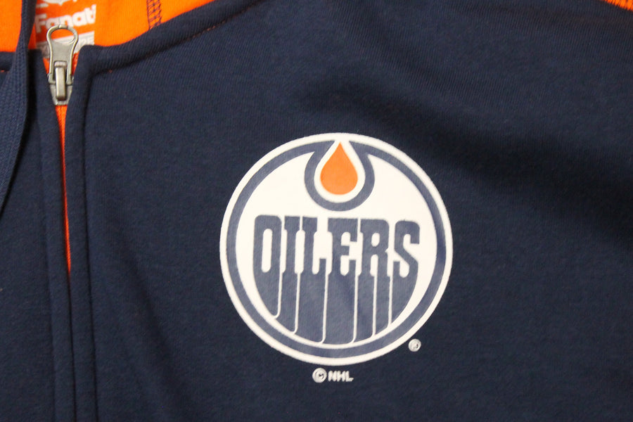 NHL Edmonton Oilers Men's Fanatics Zip-Up Hoodie