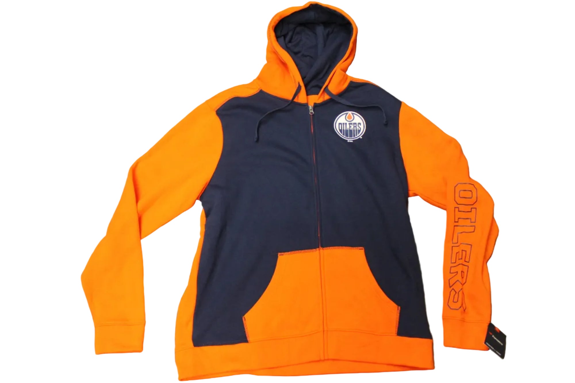 NHL Edmonton Oilers Men's Fanatics Zip-Up Hoodie