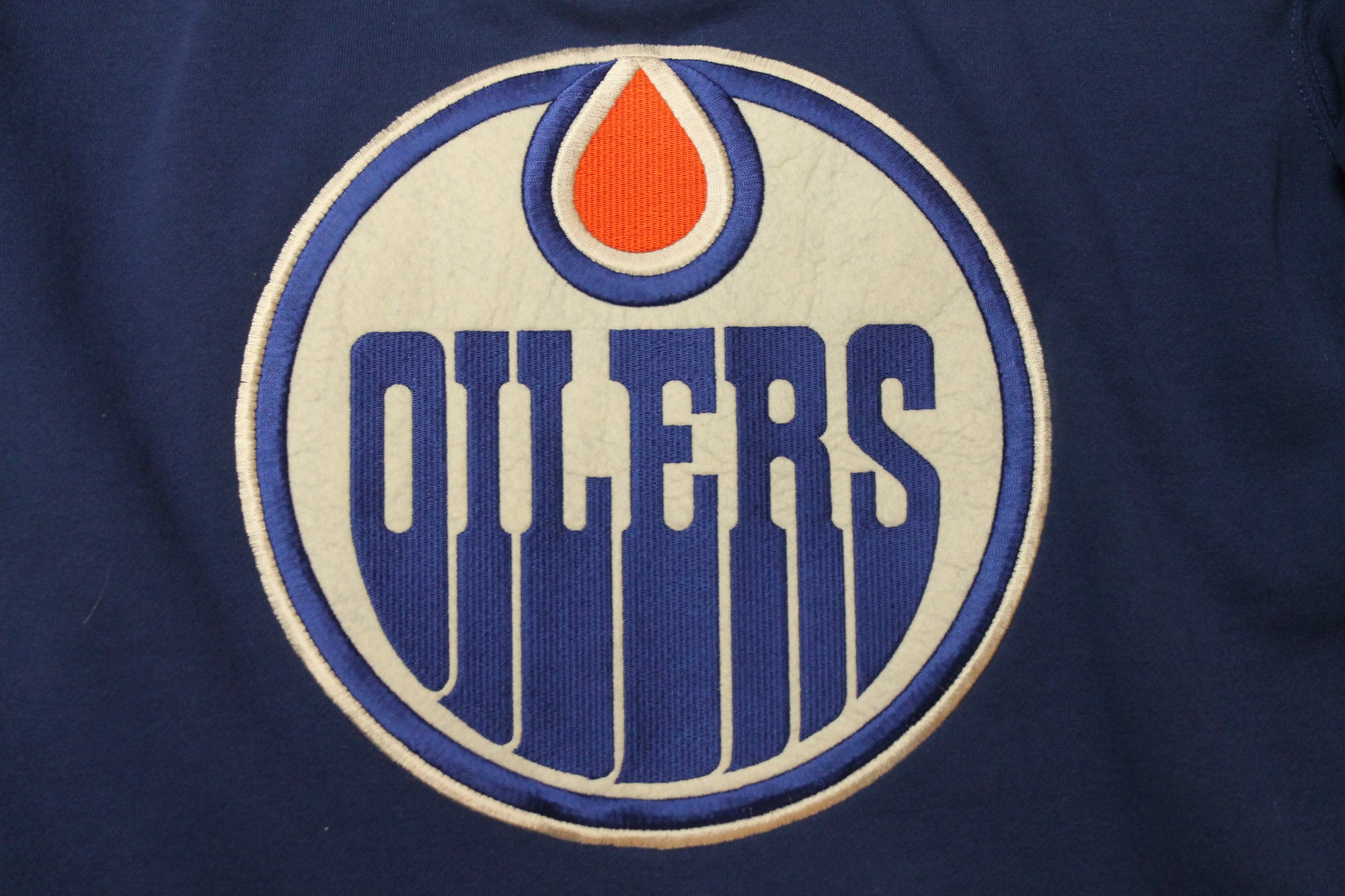 NHL Connor McDavid Edmonton Oilers Men's Old Time Hockey Lacer Hoodie