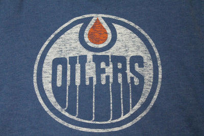 NHL Edmonton Oilers Men's 47 Brand Nico Premier Hoodie - Large