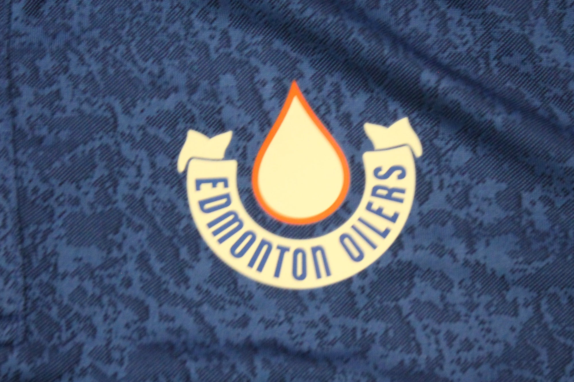 NHL Edmonton Oilers Men's Fanatics Heritage Classic Authentic Pro Golf Shirt