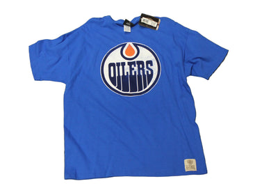 NHL Edmonton Oilers Men's Old Time Hockey Dave Semenko #27 Tee - XLarge