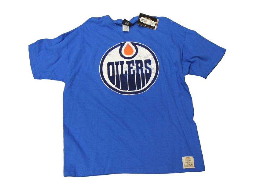 NHL Edmonton Oilers Men's Old Time Hockey Dave Semenko #27 Tee - XLarge