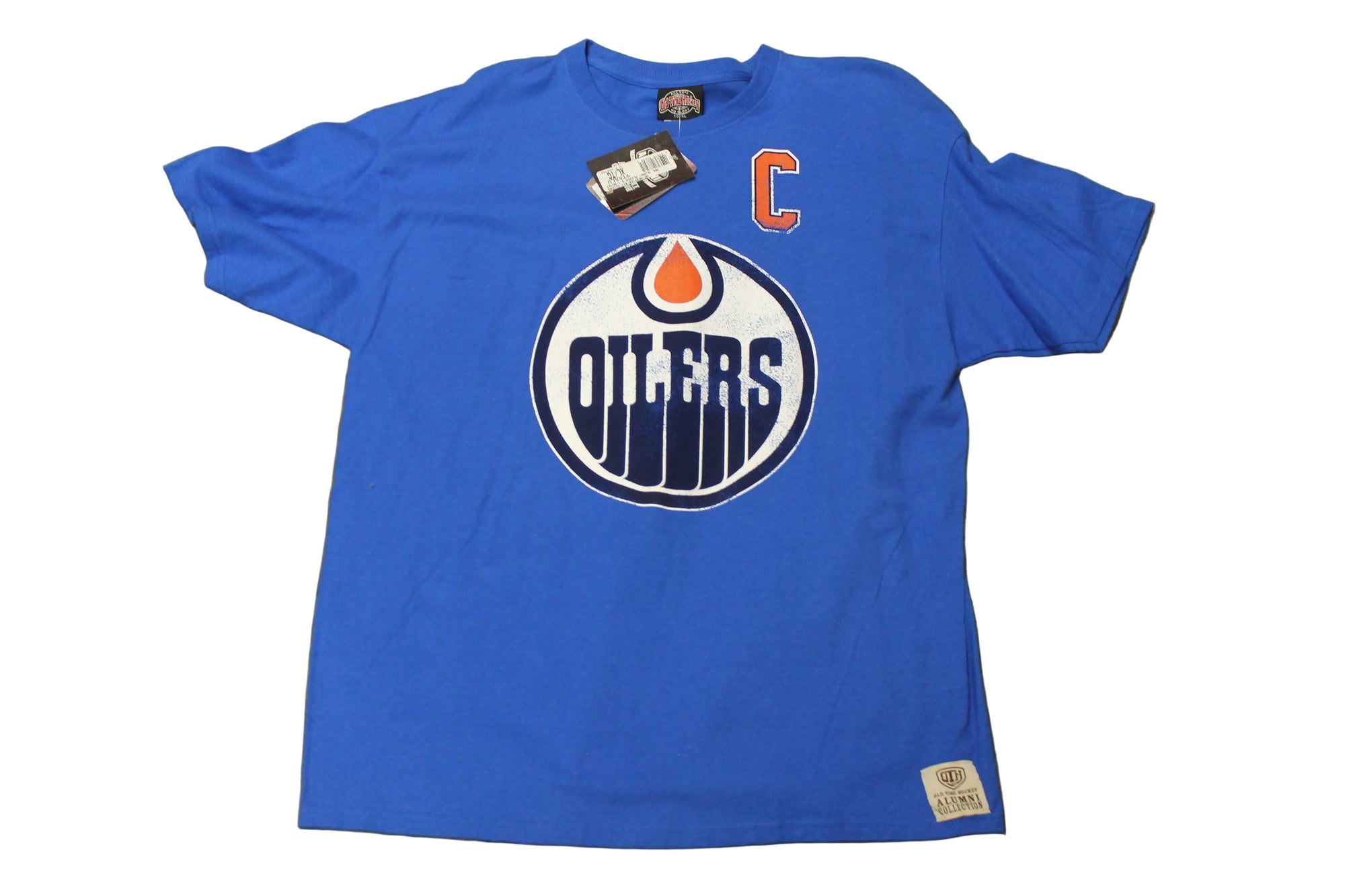 NHL Edmonton Oilers Men's Old Time Hockey Mark Messier #11 Tee - XLarge