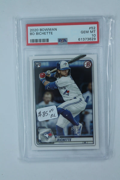 Bo Bichette 2020 Bowman Rookie Card - GEM MT 10