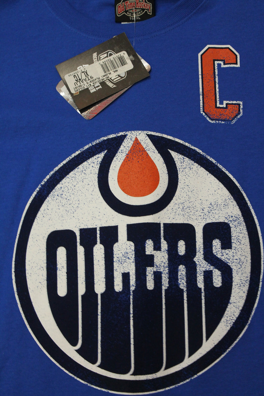 NHL Edmonton Oilers Men's Old Time Hockey Mark Messier #11 Tee - XLarge