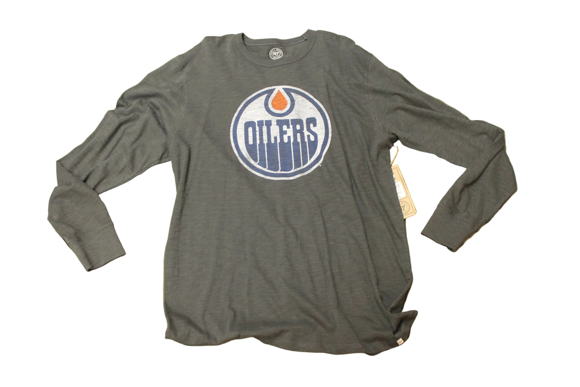 NHL Edmonton Oilers Men's 47 Brand Long Sleeve Tee - XXLarge