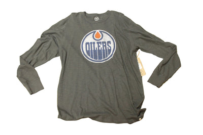 NHL Edmonton Oilers Men's 47 Brand Long Sleeve Tee - XXLarge