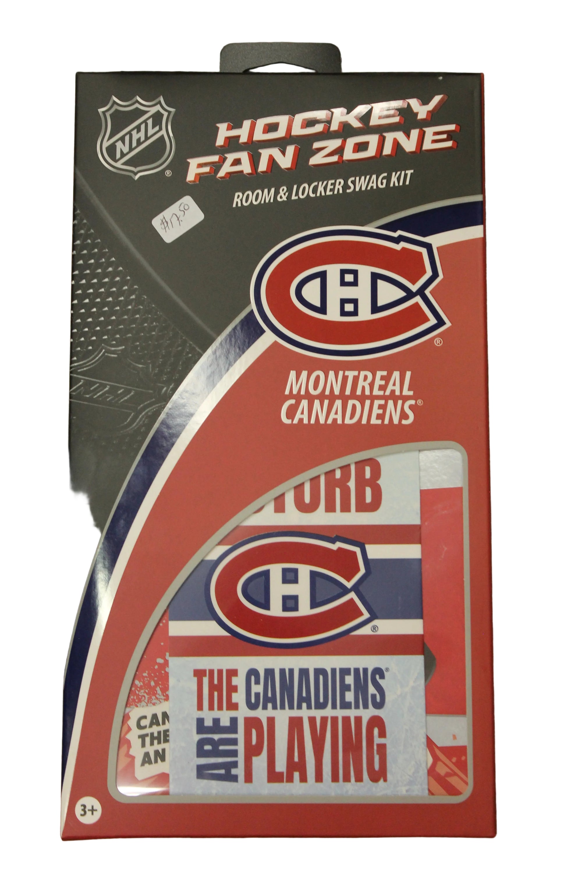 NHL Montreal Canadiens Hockey Fan Zone - Room & Locker Swag Kit