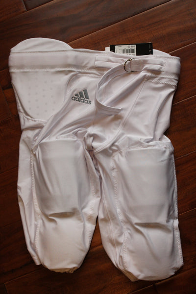 ADIDAS WHITE FOOTBALL INTEGRATED PAD PANT ADULT - XL
