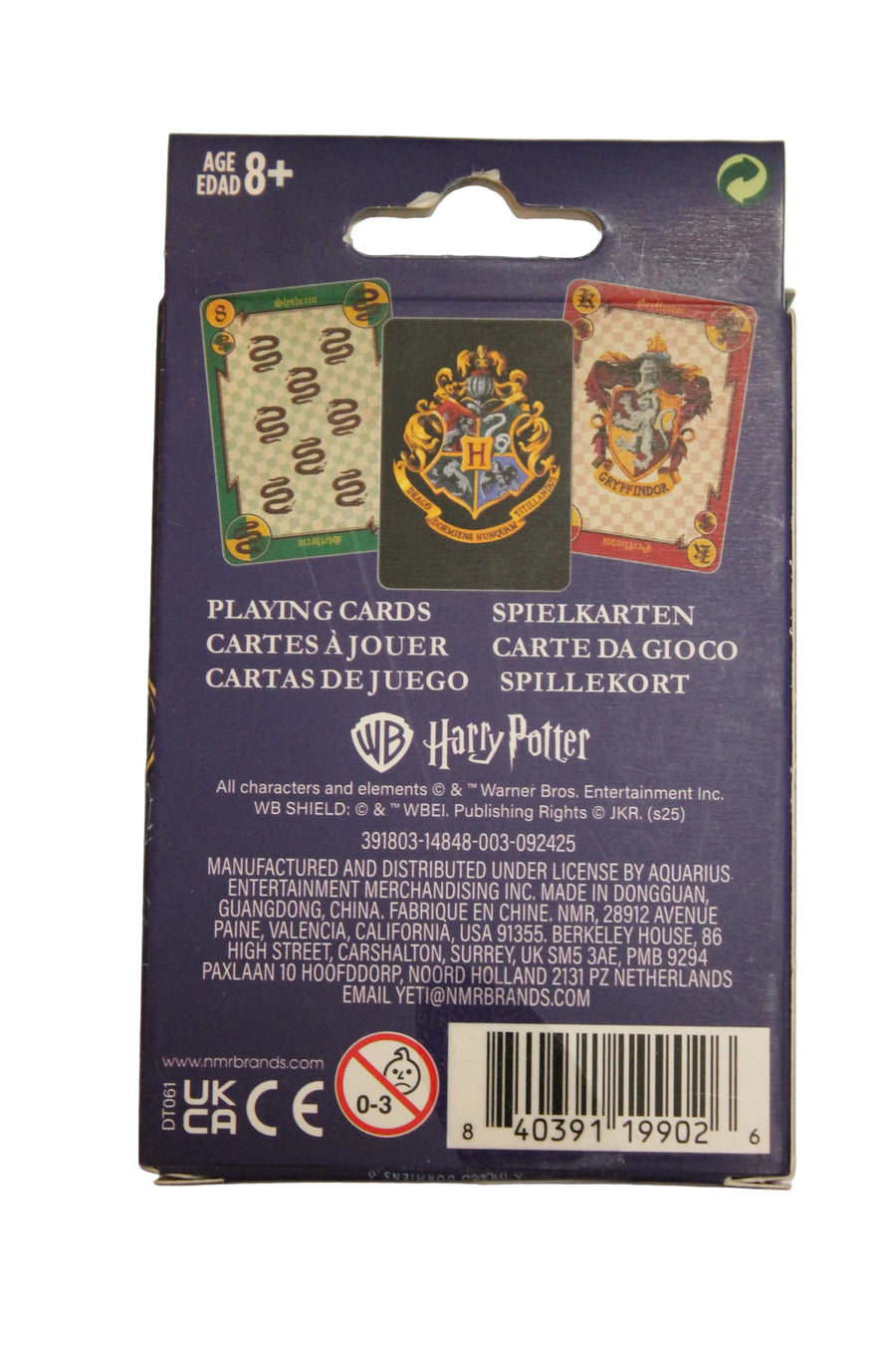 Warner Brothers - Harry Potter Playing Cards