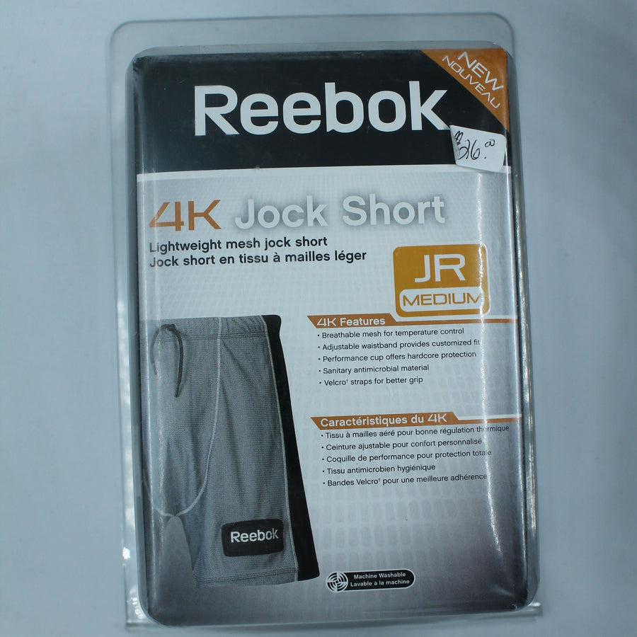 Reebok 4K Jock Short- Jr Medium