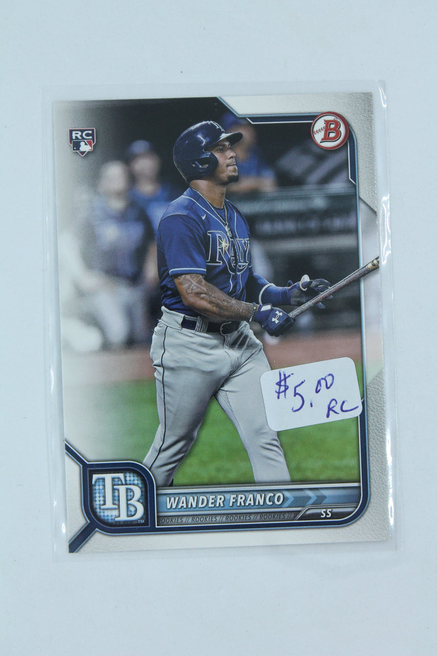 Wander Franco 2022 Bowman Rookie Card