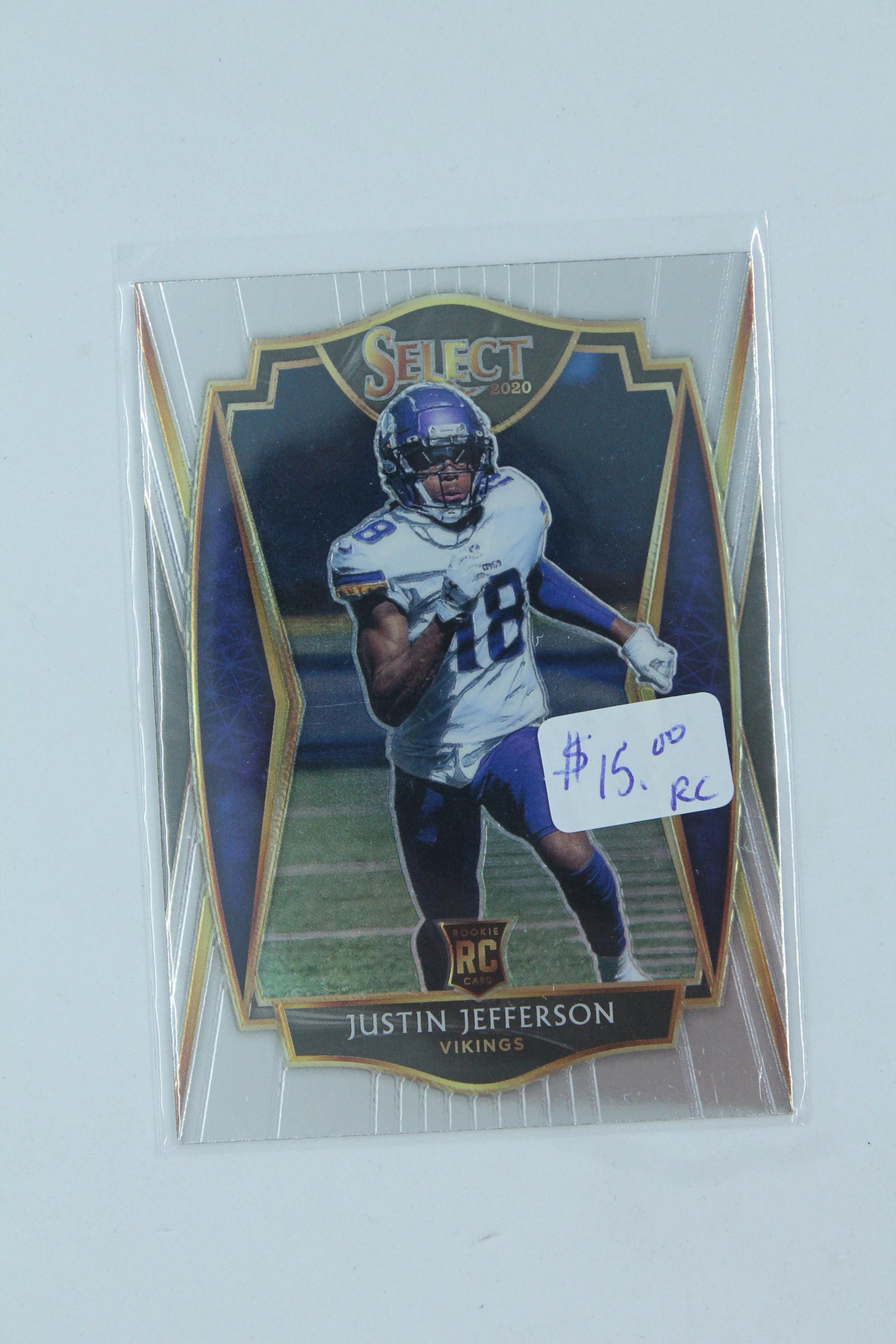 Justin Jefferson 2020 Panini Select - [Base] #161 Rookie Card
