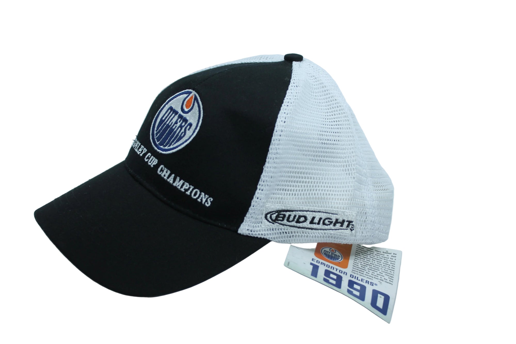 NHL Edmonton Oilers 1990 Stanley Cup Champions Adjustable Hat