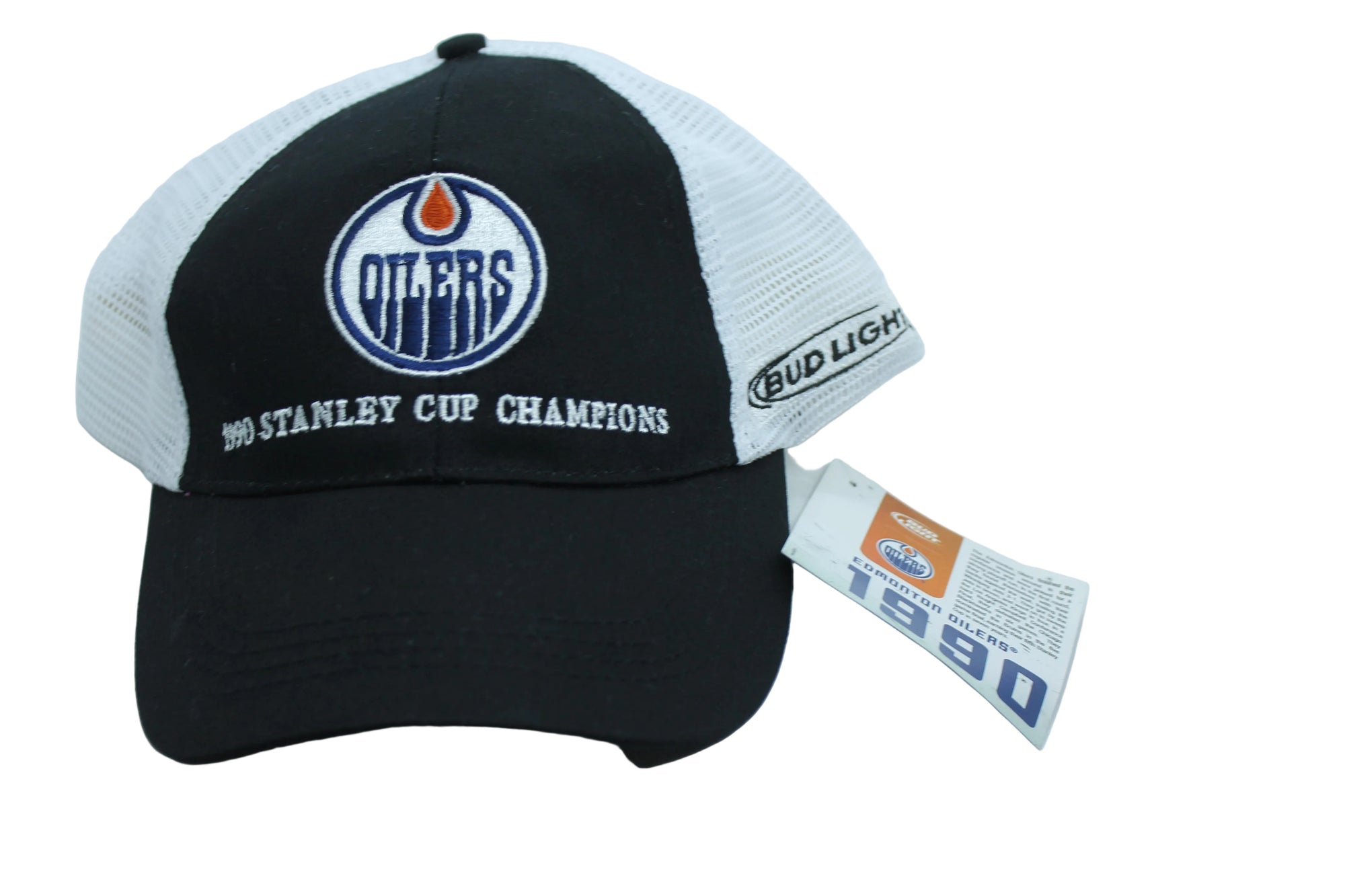 NHL Edmonton Oilers 1990 Stanley Cup Champions Adjustable Hat