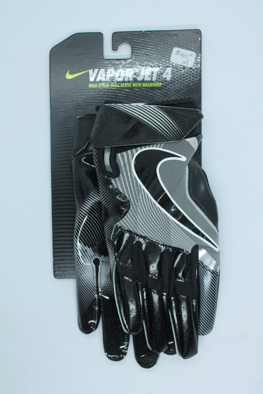 NIKE Vapor Jet 4 FOOTBALL GLOVES - Medium (Sale)