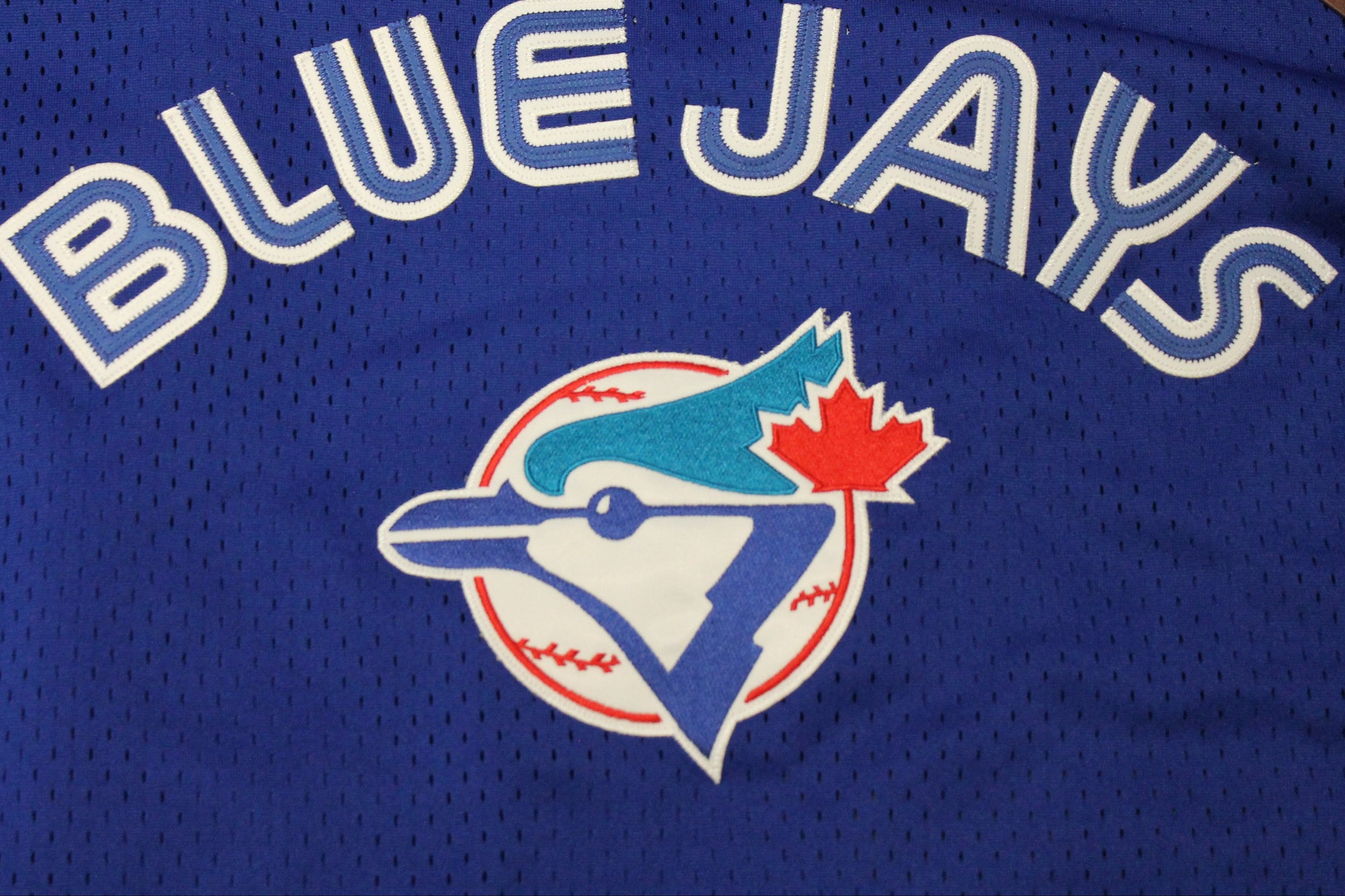 MLB Toronto Blue Jays Men's Mitchell & Ness Blankback Jersey - Large