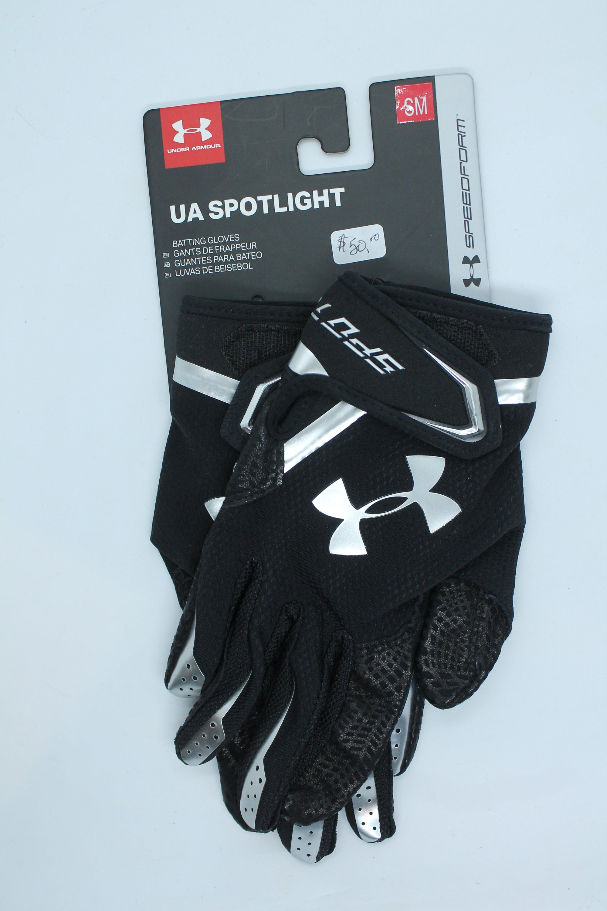 Ua spotlight cheap batting gloves