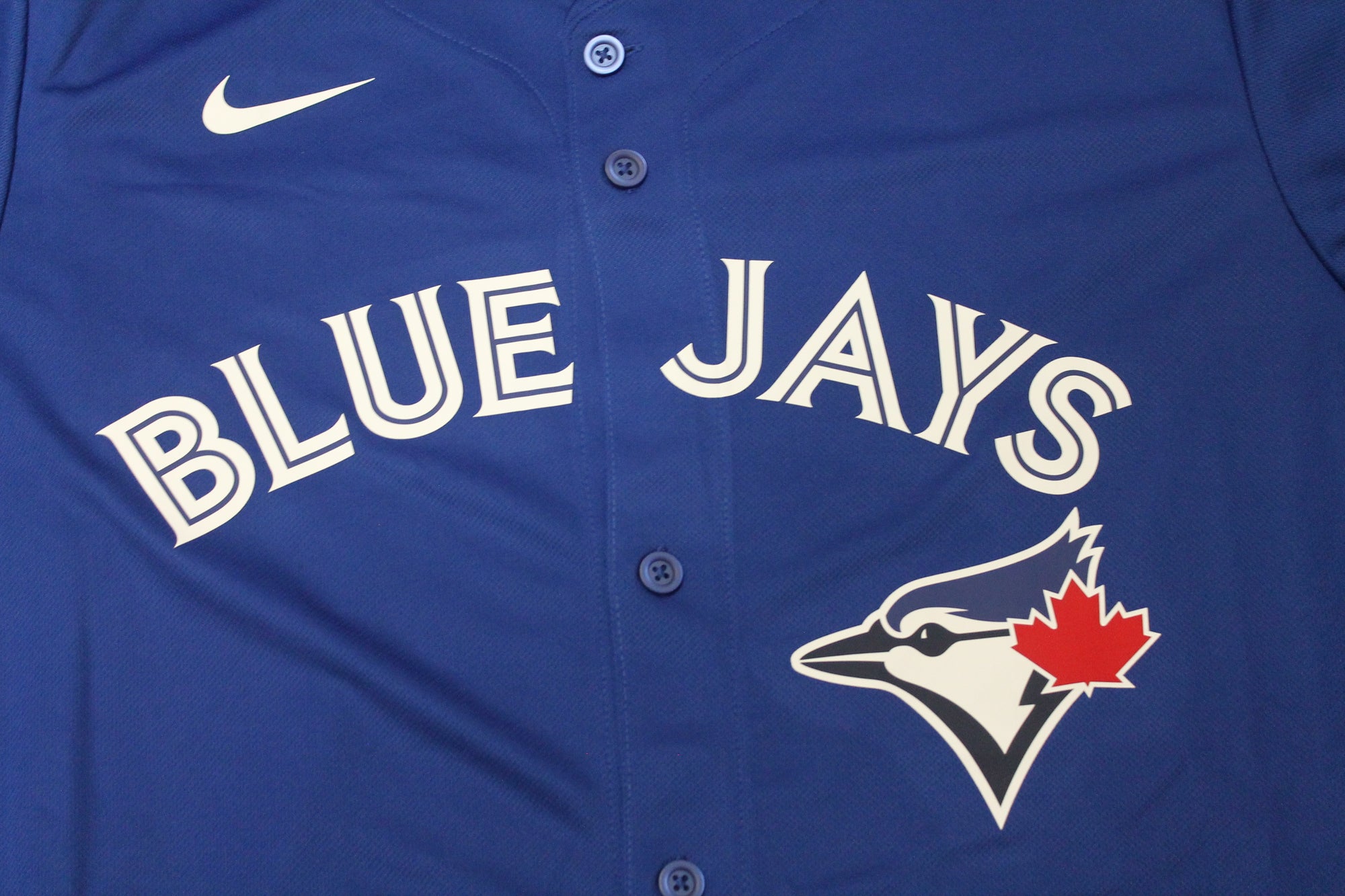 MLB Toronto Blue Jays Men's Nike Replica Baseball Home Jersey (Blue) - Large