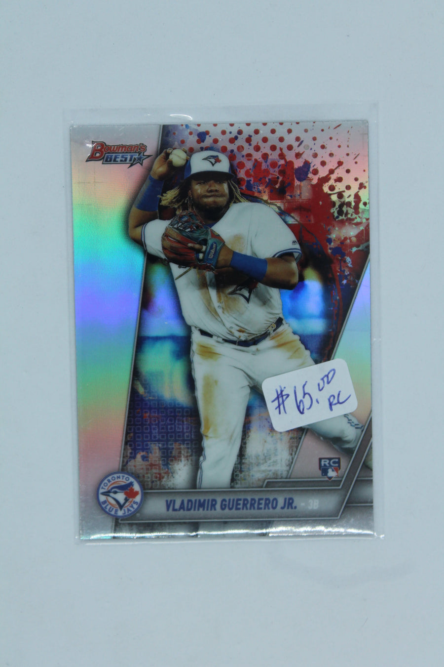 2019 Bowman's Best -  #26  Vladimir Guerrero Jr. - REFRACTOR RC