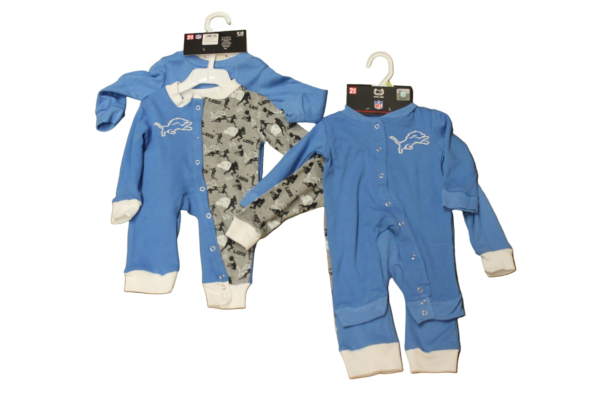 NFL Detroit Lions Ultra Game Infant 2pc Sleeper Set