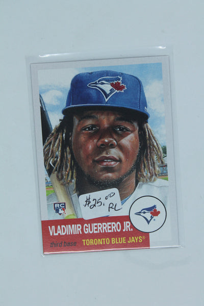 Vladimir Guerrero Jr. 2019 Topps Living Set - Online Exclusive Rookie Card