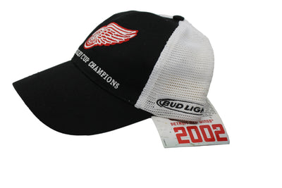 NHL Detroit Red Wings 2002 Stanley Cup Champions Adjustable Hat