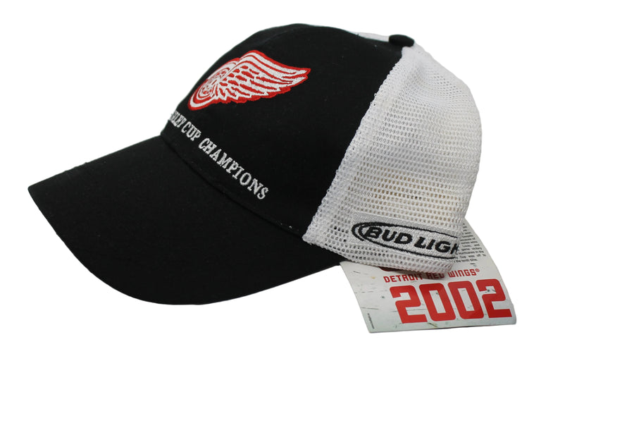 NHL Detroit Red Wings 2002 Stanley Cup Champions Adjustable Hat