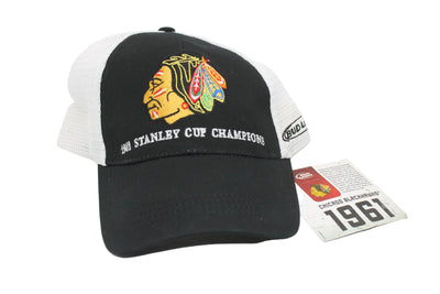 NHL Chicago Blackhawks 1961 Stanley Cup Champions Adjustable Hat