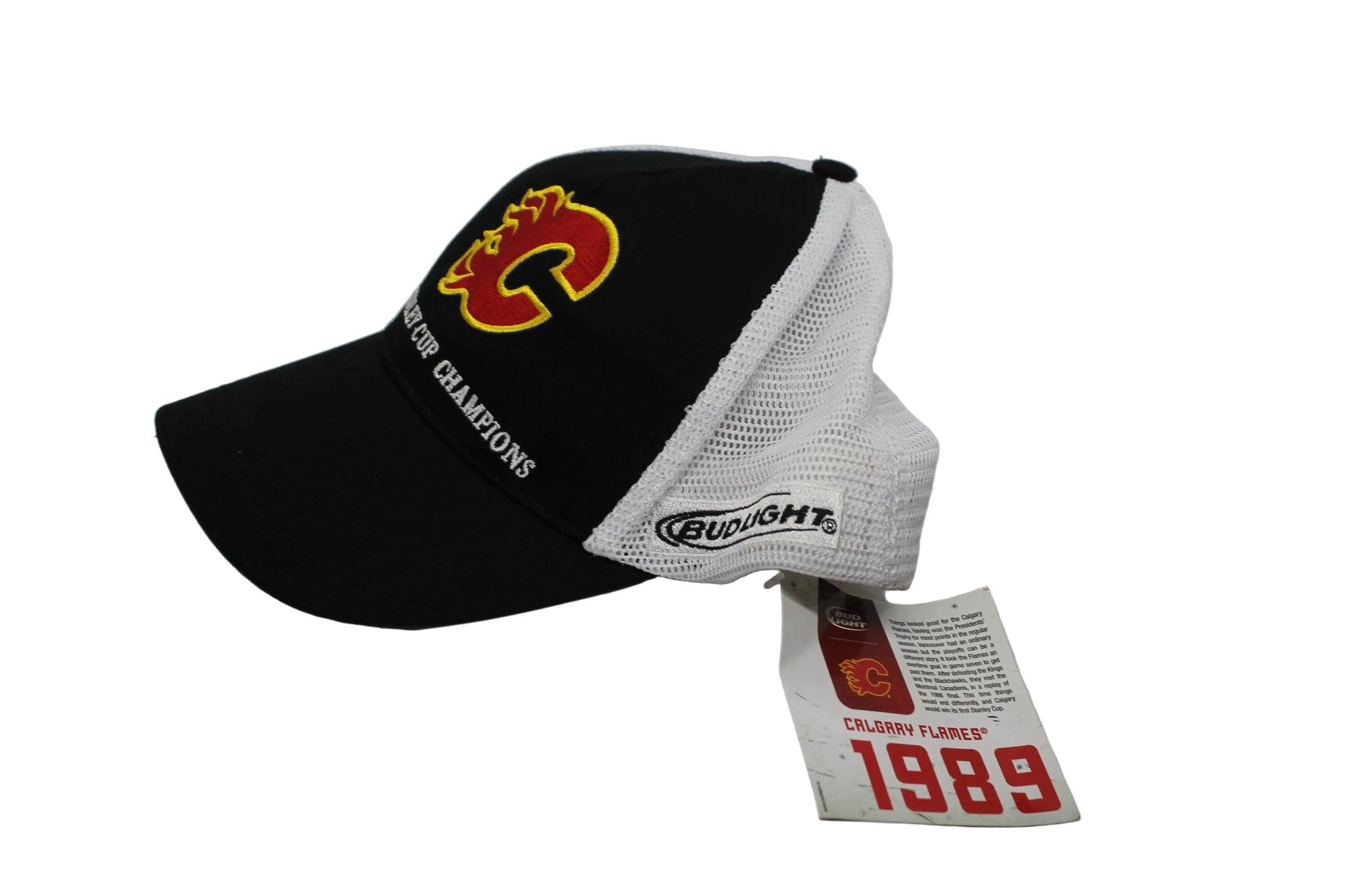 NHL Calgary Flames 1989 Stanley Cup Champions Adjustable Hat