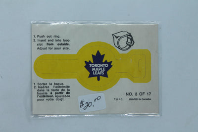 1973-74 O-Pee-Chee - Rings #3 Toronto Maple Leafs Team
