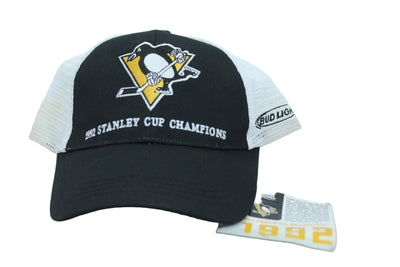 NHL Pittsburgh Penguins 1992 Stanley Cup Champions Adjustable Hat