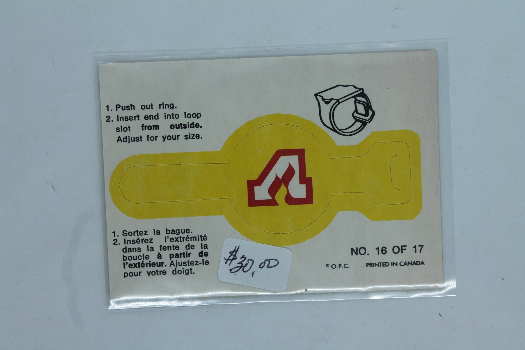 1973-74 O-Pee-Chee - Rings #16 Atlanta Flames Kings Team