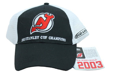 NHL New Jersey Devils 2003 Stanley Cup Champions Adjustable Hat