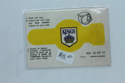 1973-74 O-Pee-Chee - Rings #12 Los Angeles Kings Team