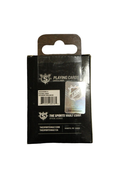 NHL Colorado Avalanche Playing Cards