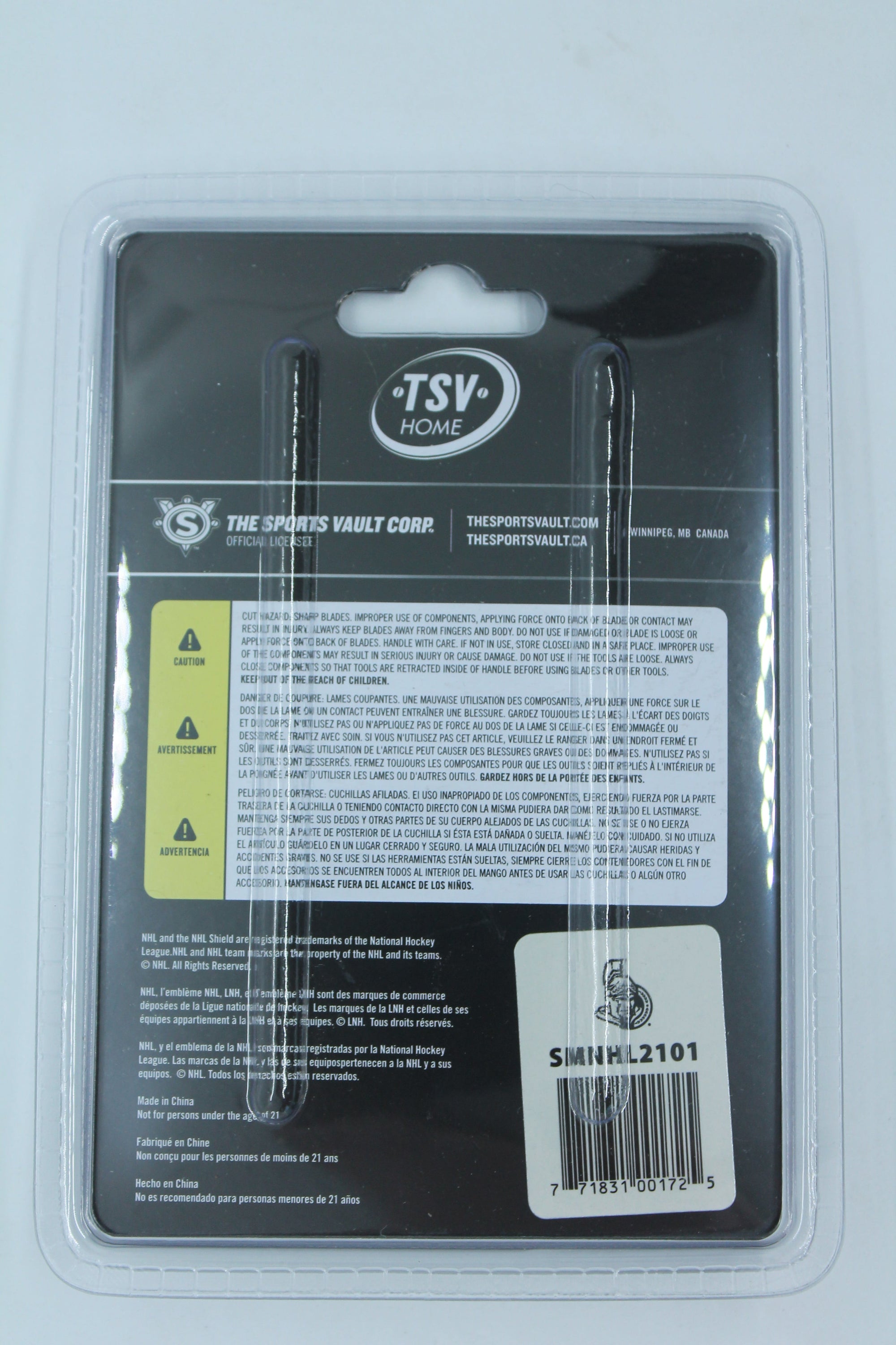 NHL Ottawa Senators Essential Pocket Multi Tool (7 piece tool)