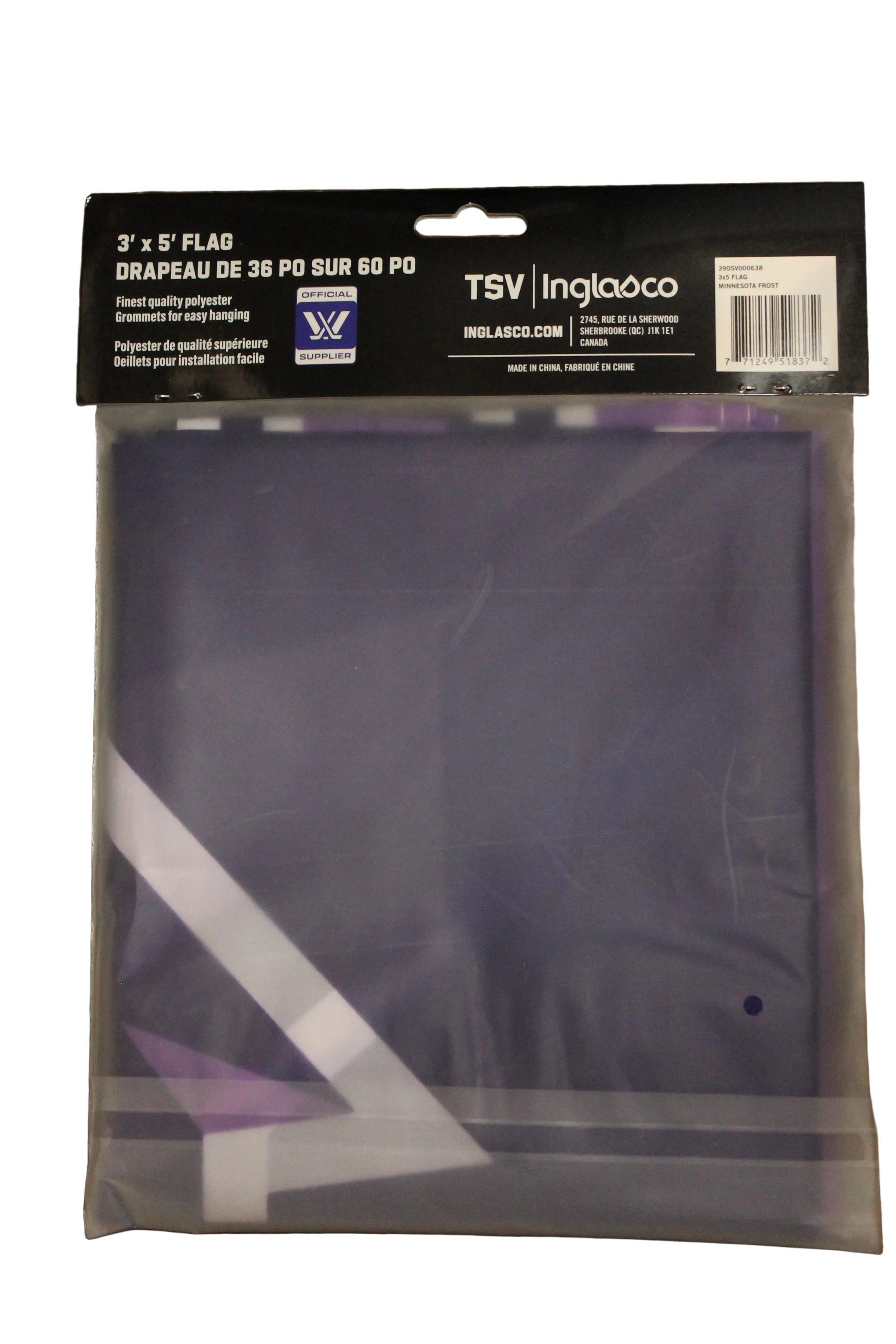 PWHL Minnesota Frost 3 x 5 Flag