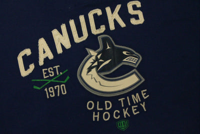 NHL Vancouver Canucks Men's Old Time Hockey Bladen Golf Shirt