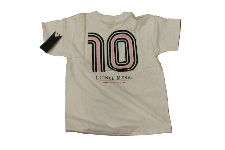 Lionel Messi - adidas - Youth (Junior) Leonel Messi Graphic T-Shirt (White)