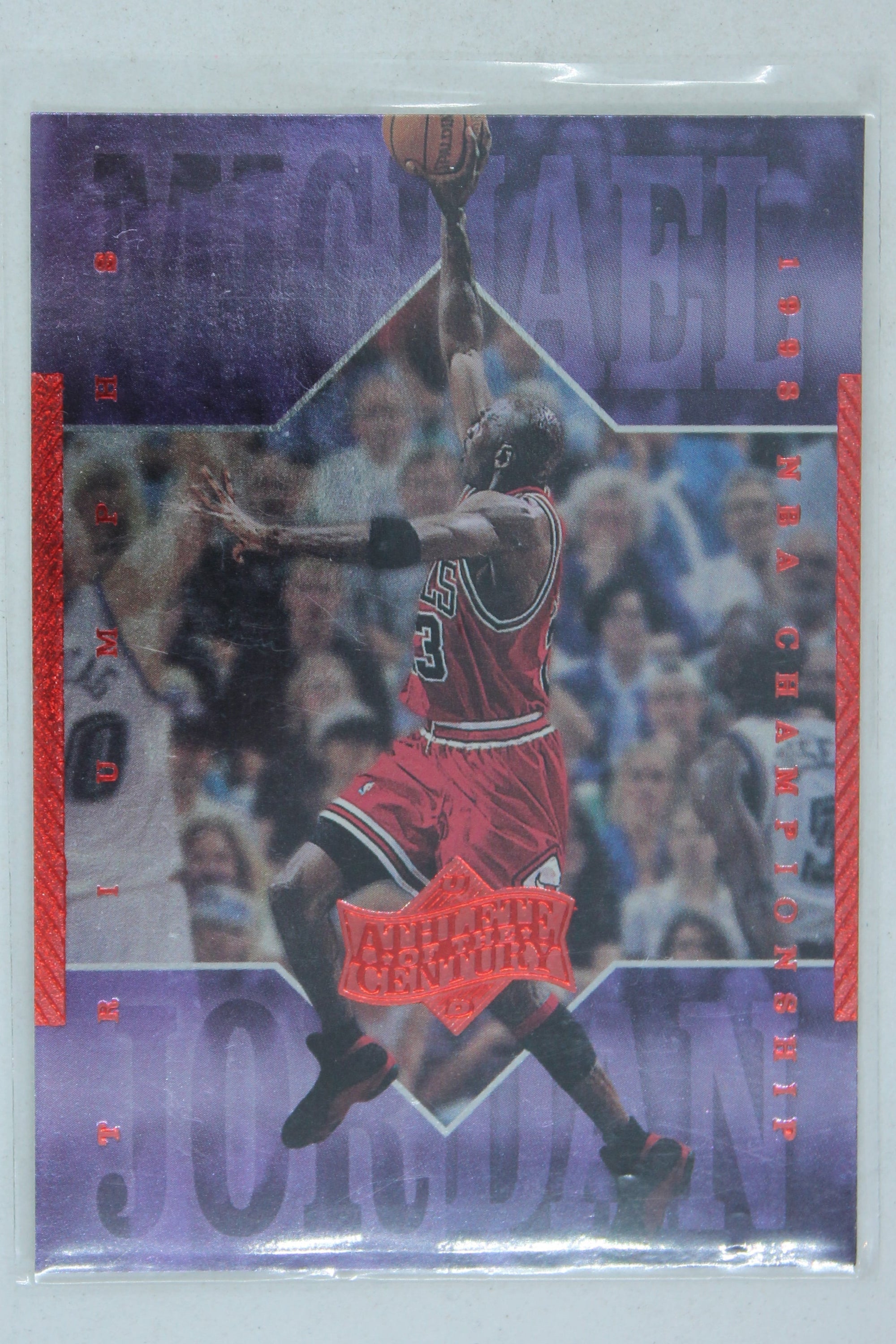 Michael Jordan 1999 Upper Deck Michael Jordan Athlete of the Century - [Base] #90