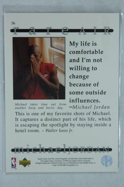 Michael Jordan 1994 Upper Deck Michael Jordan Rare Air Tribute Set - Factory Set [Base] #36