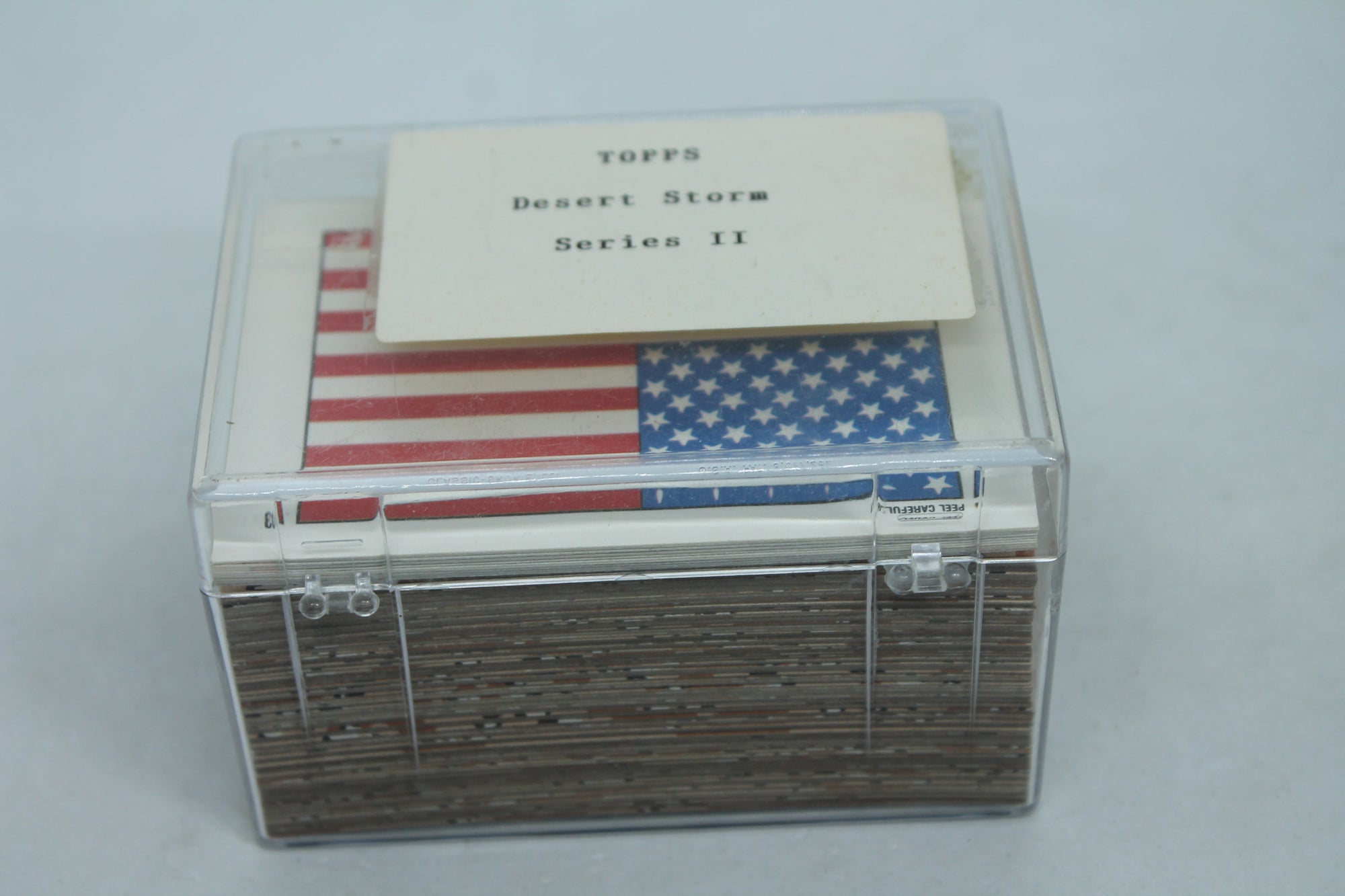 1991 Topps Desert Storm Series 2 Trading Cards and Stickers Complete Set - 88 cards & 11 stickers