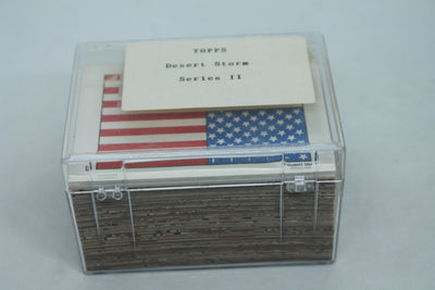 1991 Topps Desert Storm Series 2 Trading Cards and Stickers Complete Set - 88 cards & 11 stickers