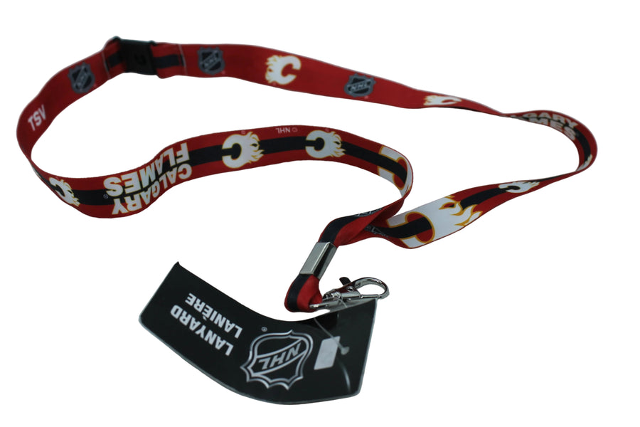 NHL Calgary Flames Sublimated Lanyard