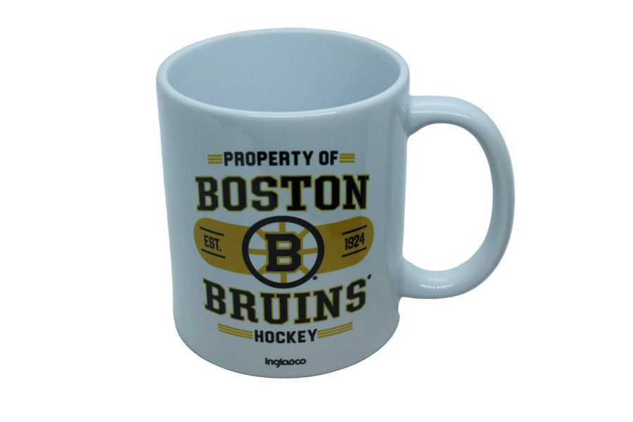 NHL Boston Bruins 11oz Property of Ceramic Coffee Mug (price per mug)